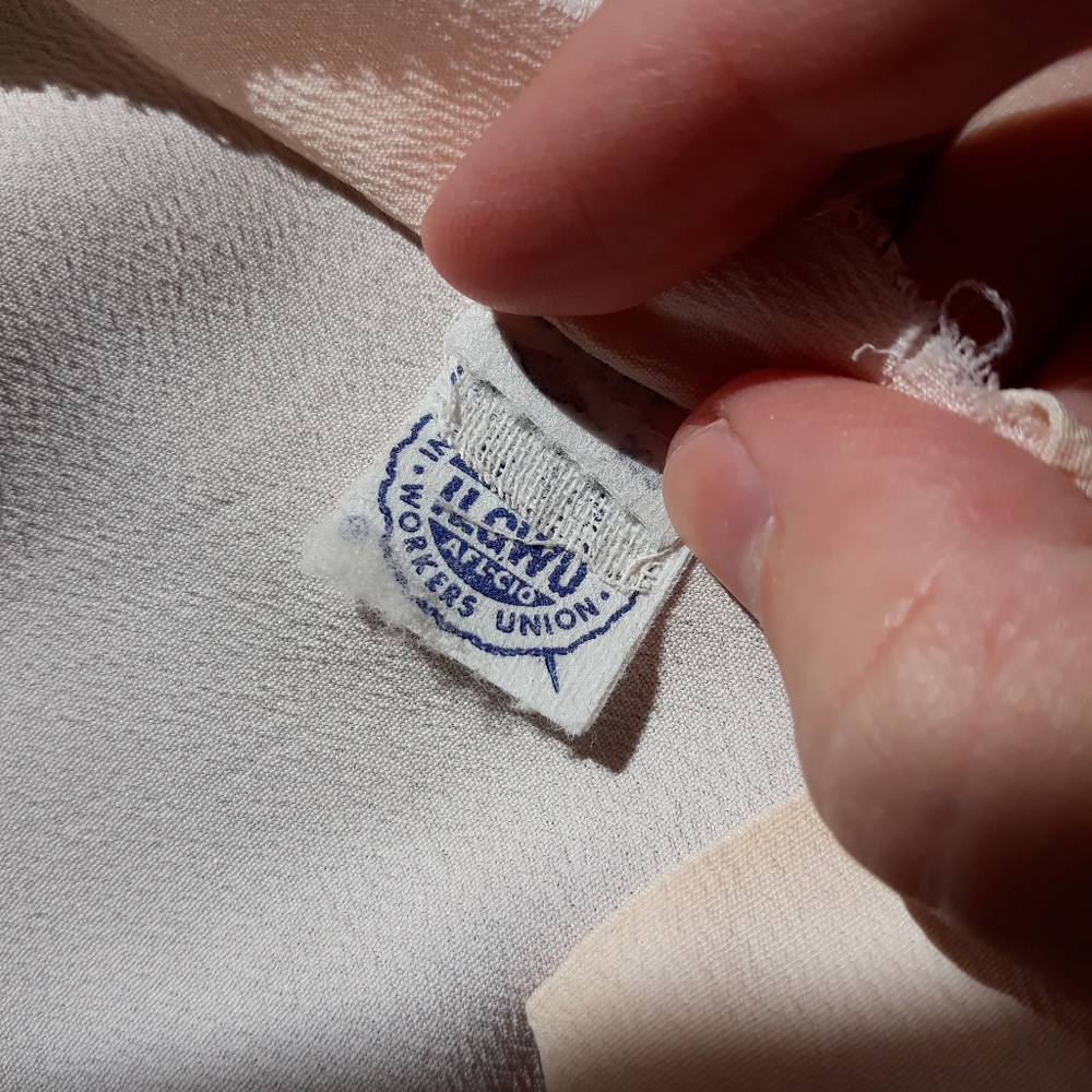 70s Carlye Slip Dress Pink Union Tag Feminine Girly Romantic - Picture 2 of 9